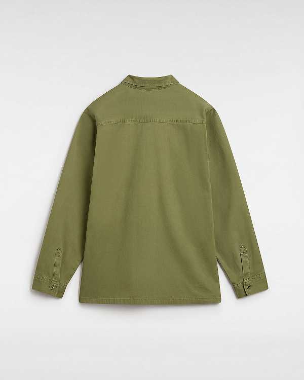 Green Men Vans Westfield Shacket Shirts Canada | VN8312560