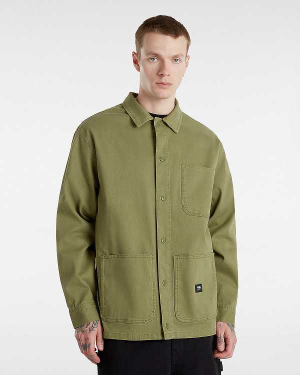 Green Men Vans Westfield Shacket Shirts Canada | VN8312560