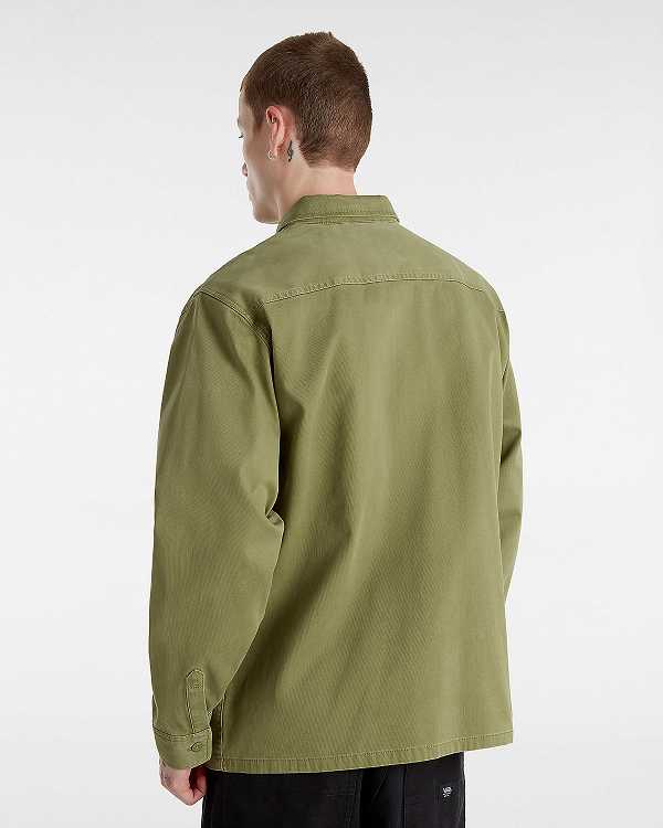 Green Men Vans Westfield Shacket Shirts Canada | VN8312560