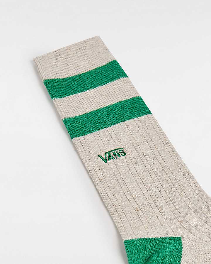 Green Unisex Vans Classic Crew (1 Pair) Socks Canada | VN4051236