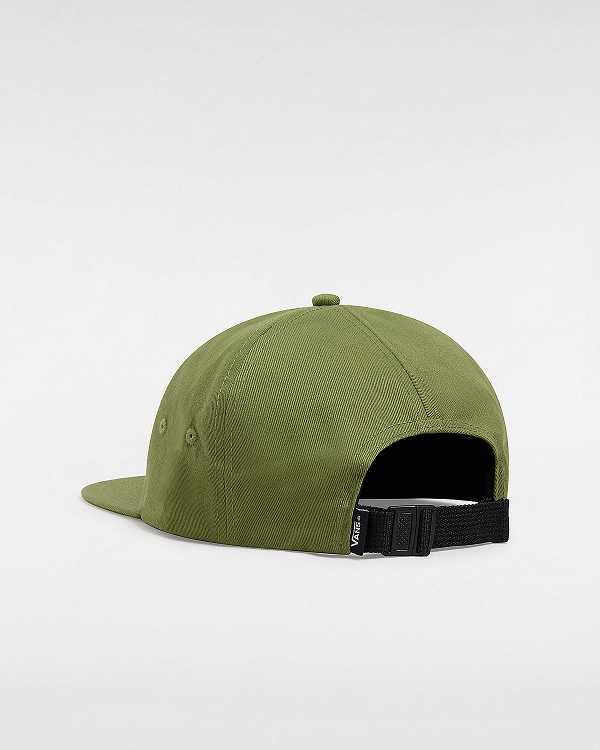 Green Unisex Vans Cushman Jockey Hats Canada | VN4178930
