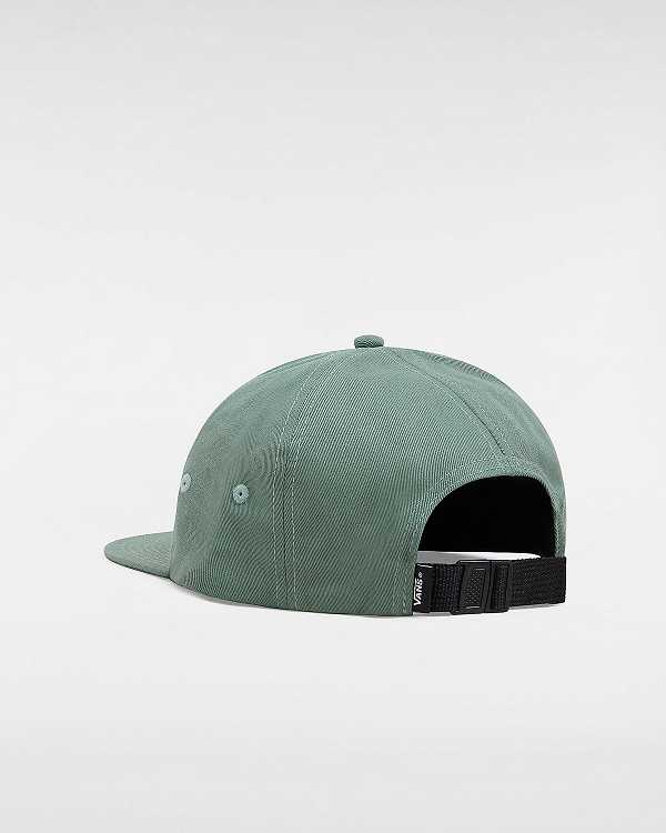 Green Unisex Vans Cushman Jockey Hats Canada | VN5618432