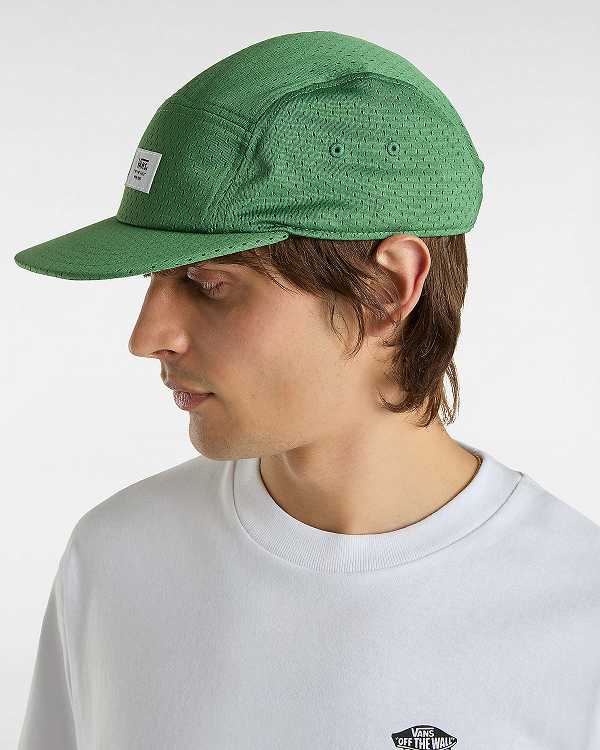 Green Unisex Vans Easy Patch Camper Hats Canada | VN4139287