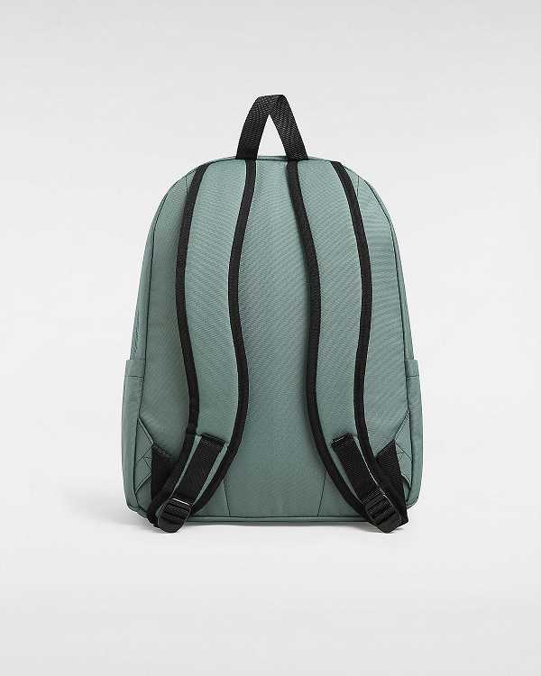 Green Unisex Vans Old Skool Backpacks Canada | VN3045762