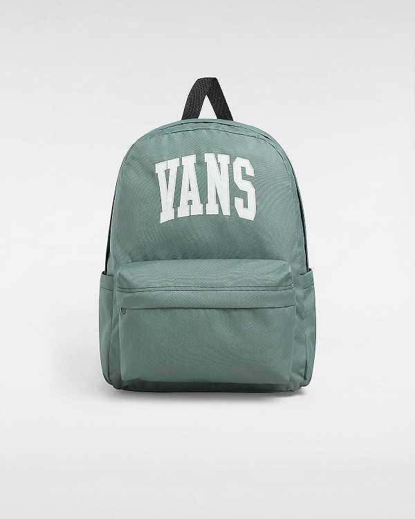 Green Unisex Vans Old Skool Backpacks Canada | VN3045762