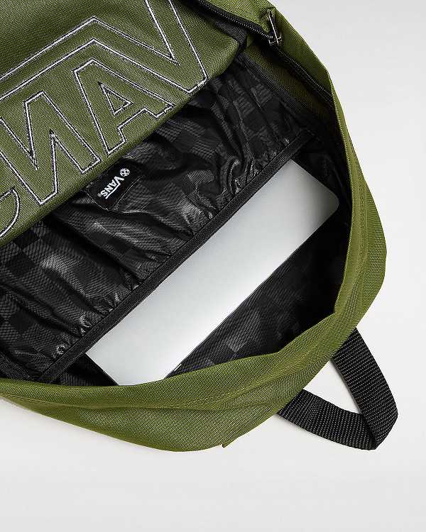 Green Unisex Vans Old Skool Drop V Backpacks Canada | VN5476201