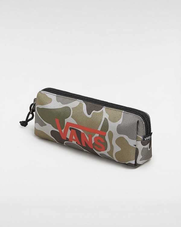 Green Unisex Vans Old Skool Pencil Pouches Canada | VN8742591