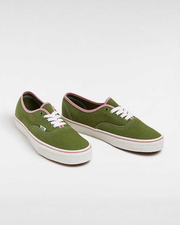 Green Women Vans Authentic Sneakers Canada | VN6705928