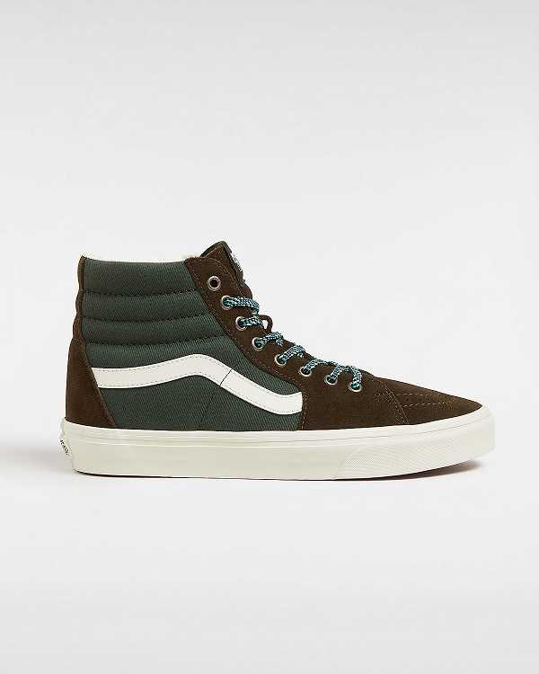 Green Women Vans Colour Theory Sk8-Hi Skate Shoes Canada | VN3574829