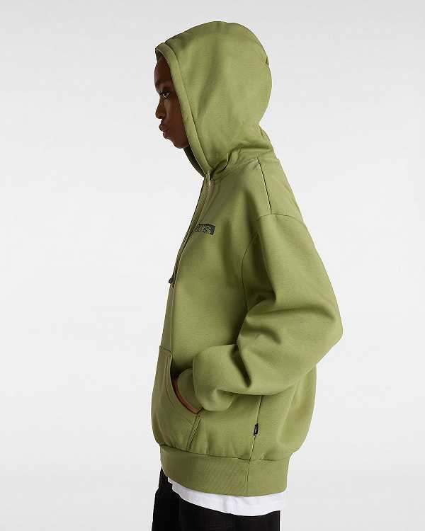 Green Women Vans Firemade Bloussant Hoodie Canada | VN4962853