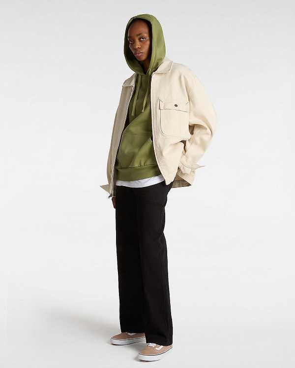 Green Women Vans Firemade Bloussant Hoodie Canada | VN4962853