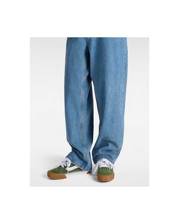 Green Women Vans Knu Skool Sneakers Canada | VN4015379