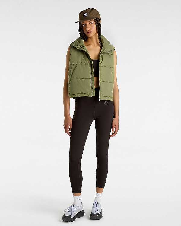 Green Women Vans MTE Foundry Vest Canada | VN1029457