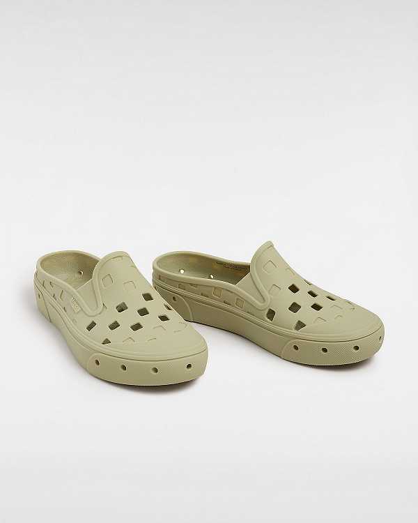 Green Women Vans MTE Slip-On TRK Mules Canada | VN1529837