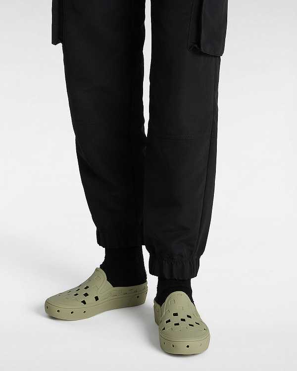 Green Women Vans MTE Slip-On TRK Mules Canada | VN1529837