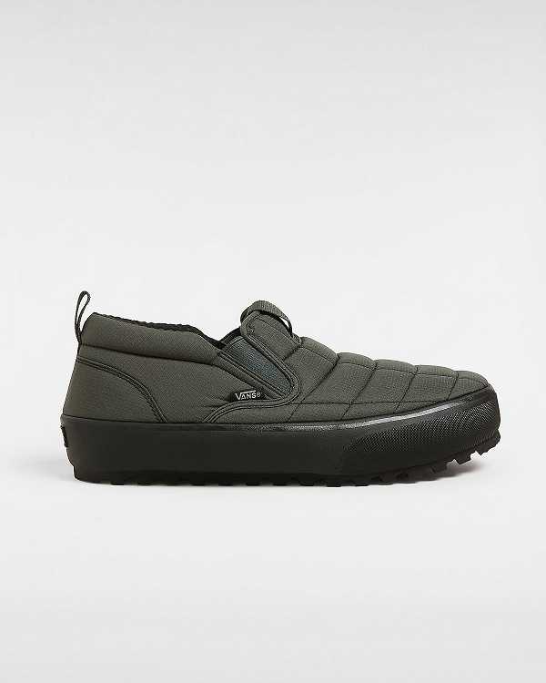 Green Women Vans MTE Snow Lodge Slipper Mid X Blake Paul Snow Boots Canada | VN4285170