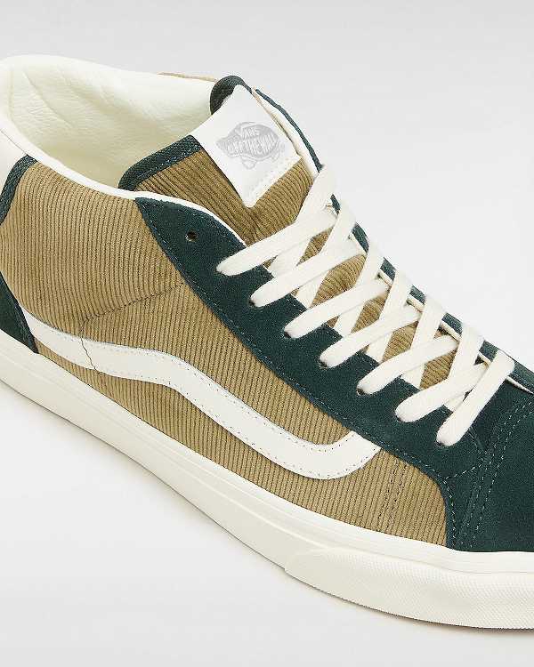 Green Women Vans Mid Skool 37 Sneakers Canada | VN3714568