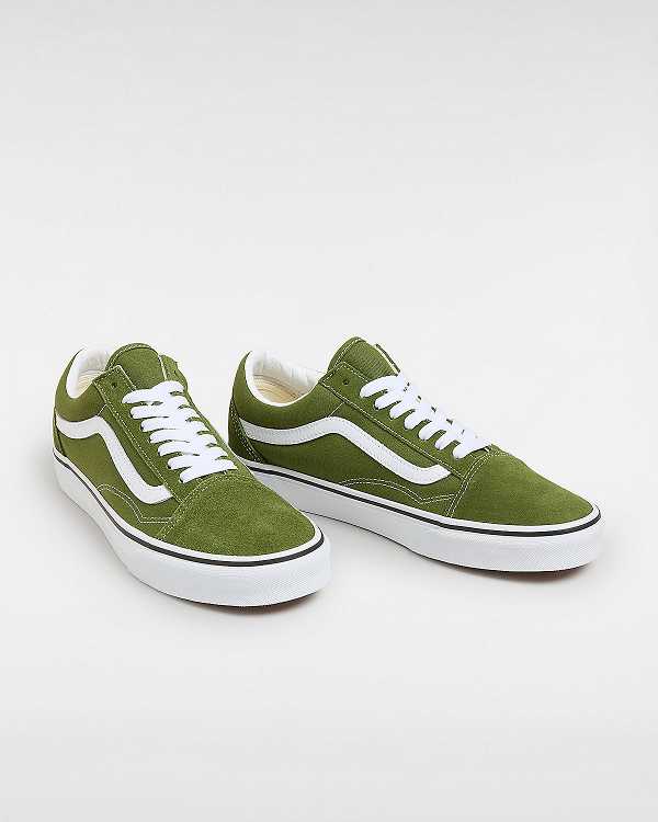 Green Women Vans Old Skool Sneakers Canada | VN2179850