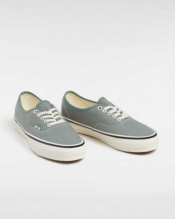 Green Women Vans Premium Authentic 44 Duck Canvas Shoes Canada | VN6385014