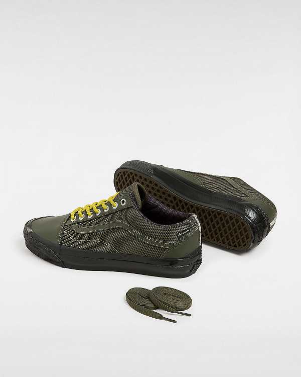Green Women Vans Premium Old Skool 36 Skate Shoes Canada | VN4716285
