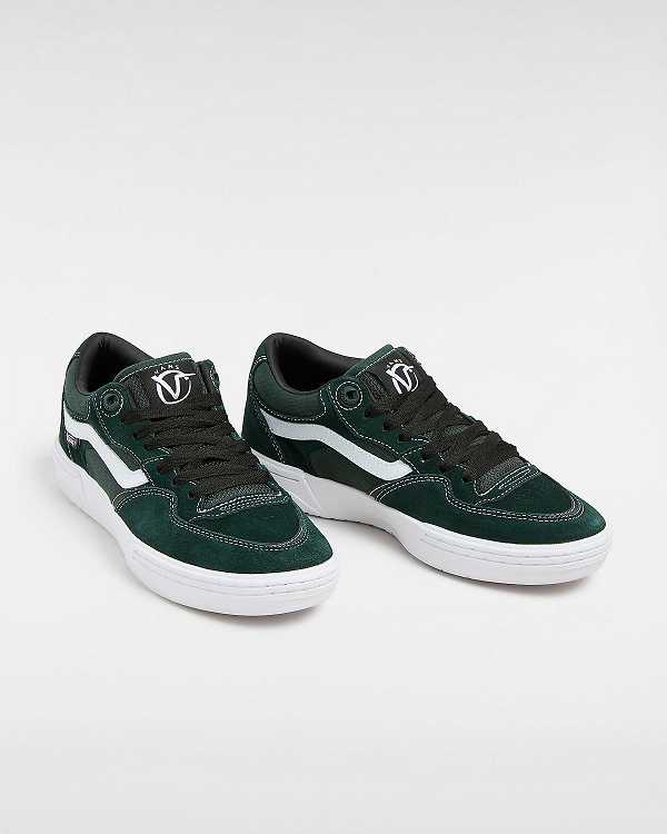 Green Women Vans Rowan 2 Skate Shoes Canada | VN2369017