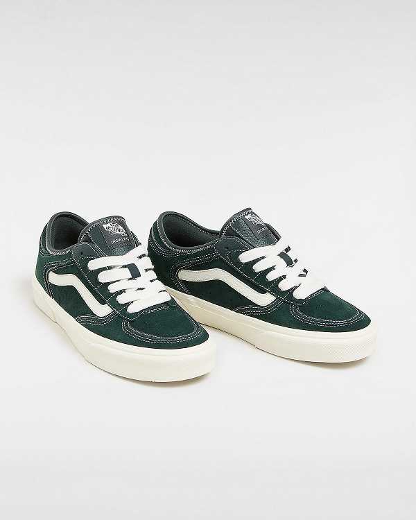 Green Women Vans Rowley Classic Sneakers Canada | VN4372850