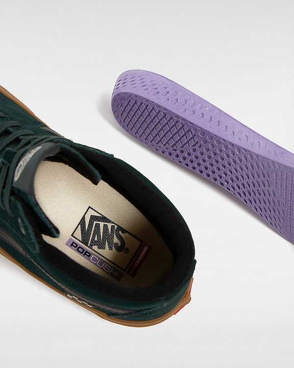 Green Women Vans Sk8-Hi Skate Shoes Canada | VN5203874