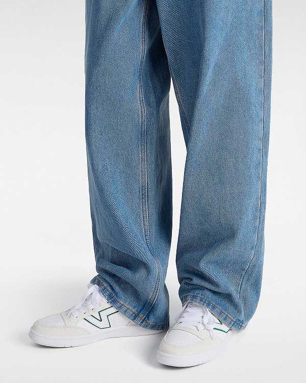 Green / White Men Vans Lowland ComfyCush Tennis Shoes Canada | VN9704125