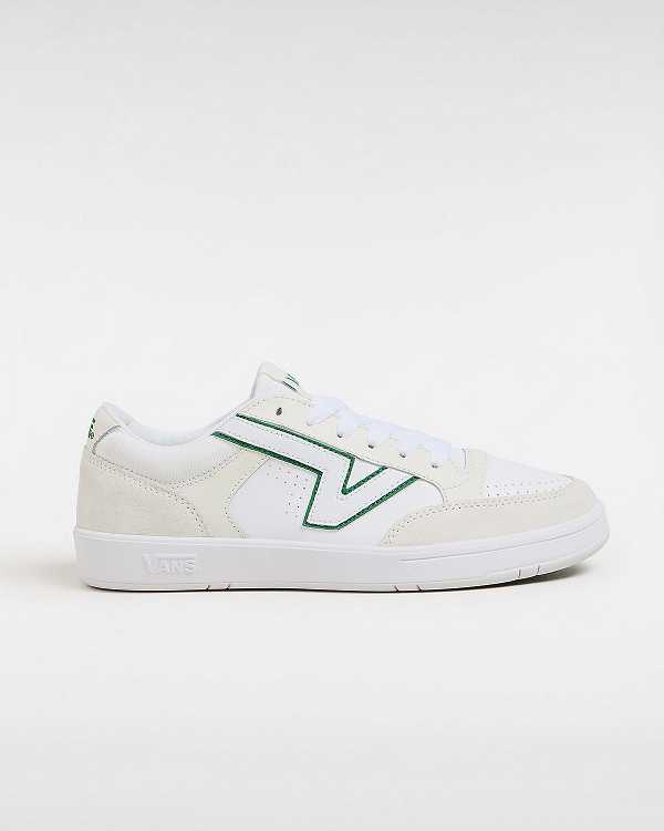 Green / White Men Vans Lowland ComfyCush Tennis Shoes Canada | VN9704125