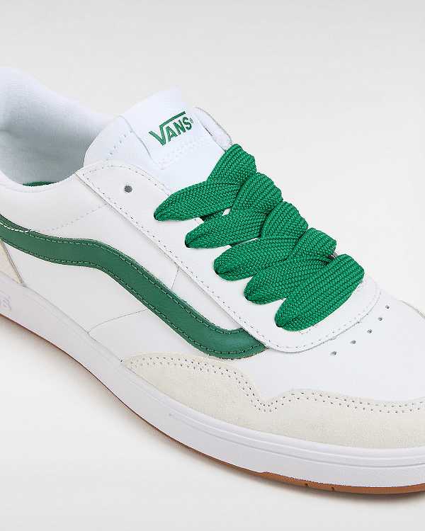 Green / White Women Vans Cruze Too ComfyCush Sneakers Canada | VN1748203
