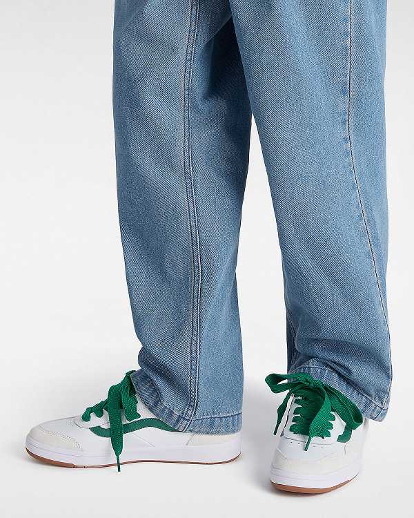 Green / White Women Vans Cruze Too ComfyCush Sneakers Canada | VN1748203
