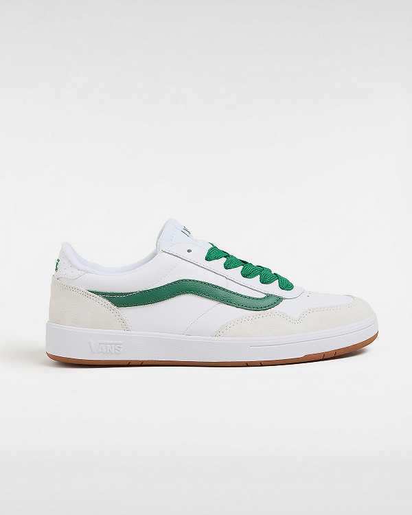 Green / White Women Vans Cruze Too ComfyCush Sneakers Canada | VN1748203
