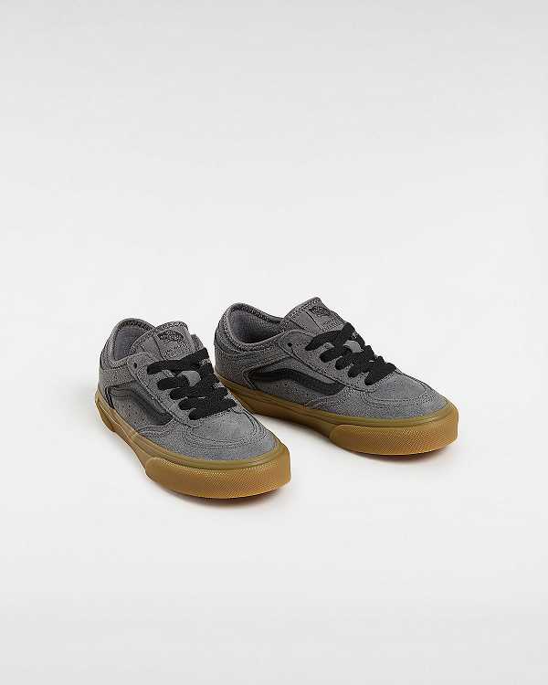 Grey Kids' Vans Rowley Classic (4-8 years) Sneakers Canada | VN8745210