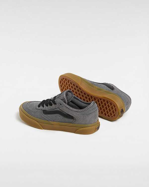 Grey Kids' Vans Rowley Classic (4-8 years) Sneakers Canada | VN8745210