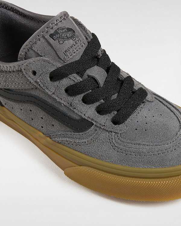 Grey Kids' Vans Rowley Classic (4-8 years) Sneakers Canada | VN8745210