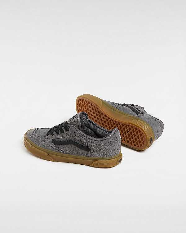 Grey Kids' Vans Rowley Classic (8-14 Years) Sneakers Canada | VN3568719