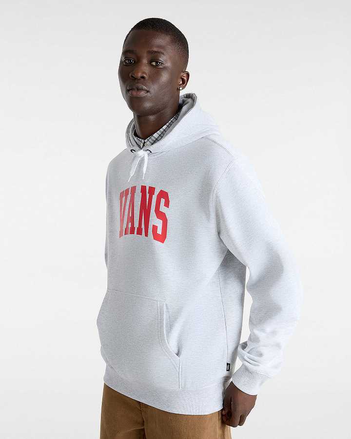 Grey Men Vans Arched Hoodie Canada | VN6793241