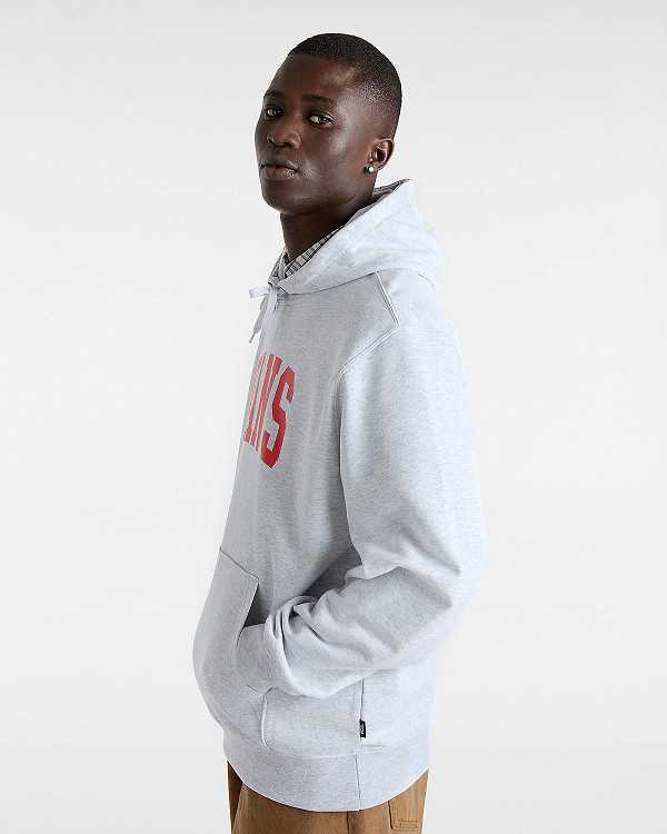 Grey Men Vans Arched Hoodie Canada | VN6793241