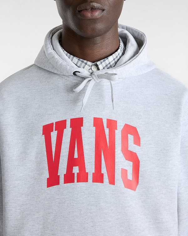 Grey Men Vans Arched Hoodie Canada | VN6793241