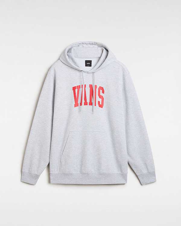 Grey Men Vans Arched Hoodie Canada | VN6793241
