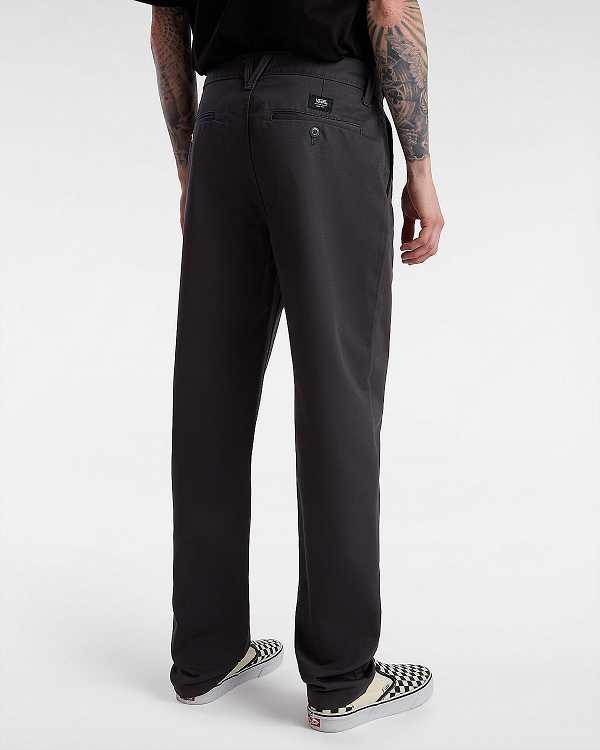 Grey Men Vans Authentic Chino Slim Pants Canada | VN4978306