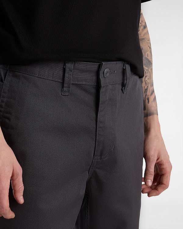 Grey Men Vans Authentic Chino Slim Pants Canada | VN4978306