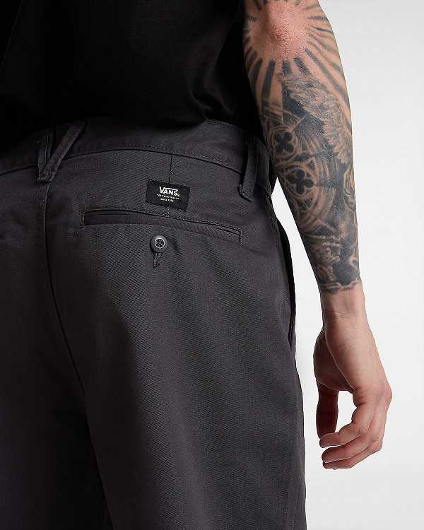 Grey Men Vans Authentic Chino Slim Pants Canada | VN4978306