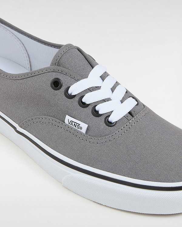 Grey Men Vans Authentic Sneakers Canada | VN2683074