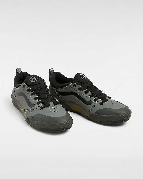 Grey Men Vans BMX Peak Sneakers Canada | VN4582173