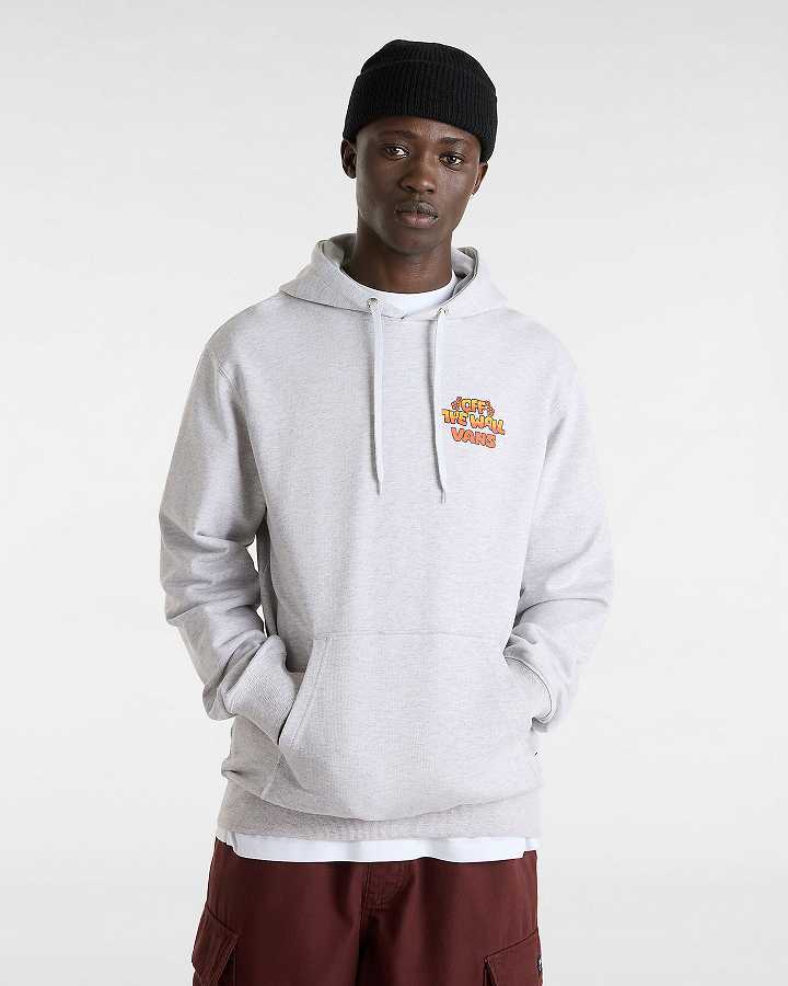 Grey Men Vans Bouya Hoodie Canada | VN4082519