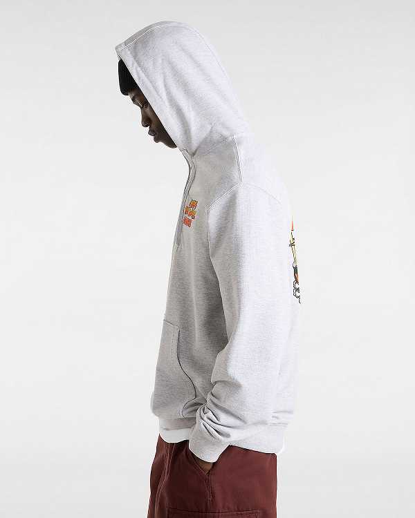 Grey Men Vans Bouya Hoodie Canada | VN4082519