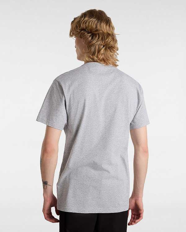 Grey Men Vans Classic T Shirts Canada | VN7235401