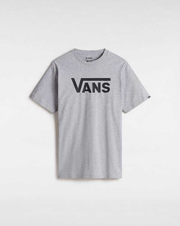 Grey Men Vans Classic T Shirts Canada | VN7235401