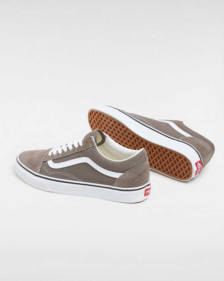 Grey Men Vans Color Theory Old Skool Sneakers Canada | VN1842036